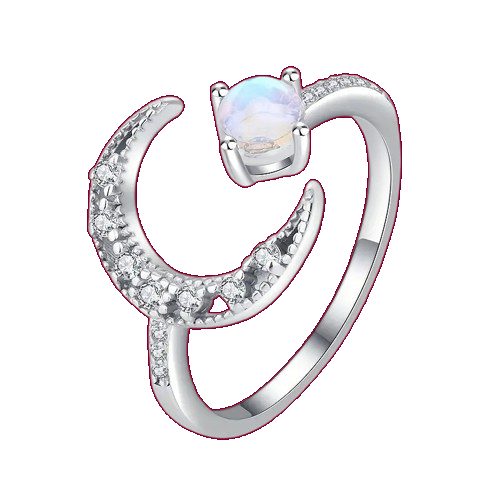 Moonstone Rings